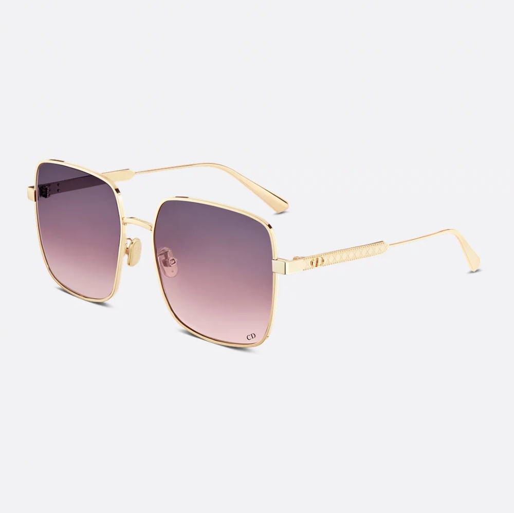 DiorCannage S1UGradient Purple-to-Pink Square Sunglasses